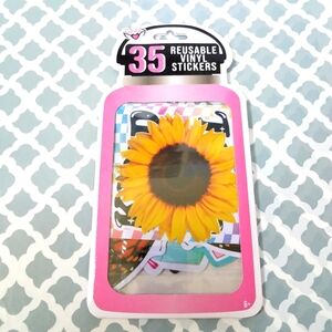 Fashion Angels 35 Reusable Vinyl Stickers New